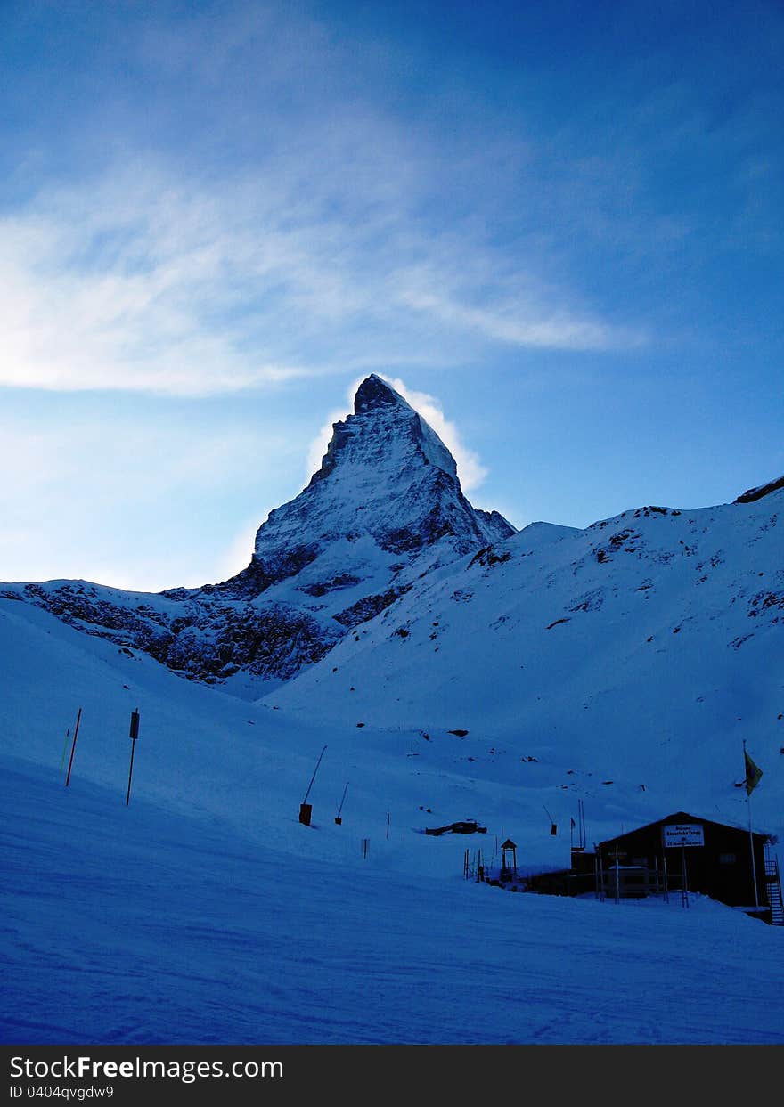 A Misty Matterhorn