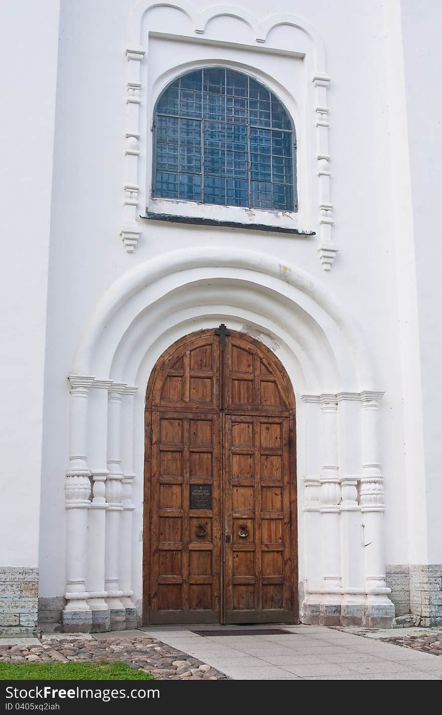 The entrance to the St. Sophia Cathedral