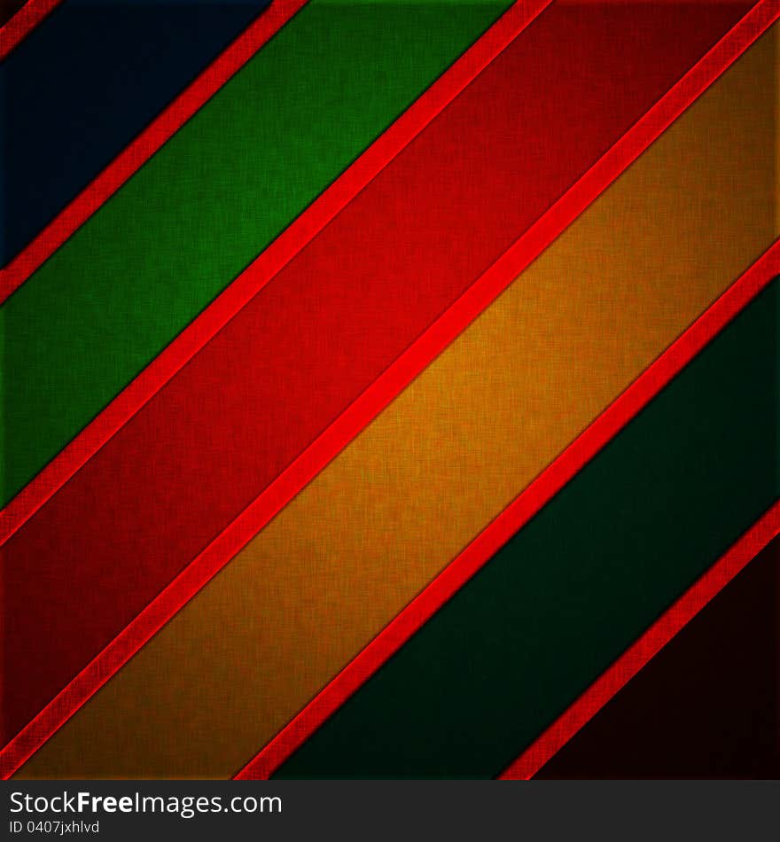 Fabric stripes color