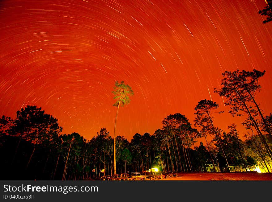 Wild twilight time in Nam Nao National Park