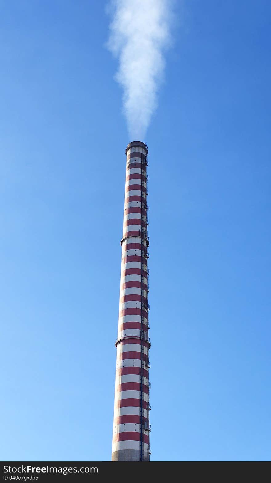 Detail of italian power station