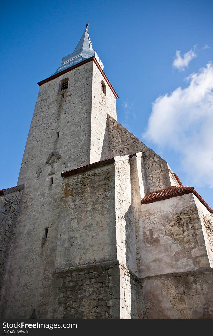 Kaarma church tower St. Peter and St. Paul