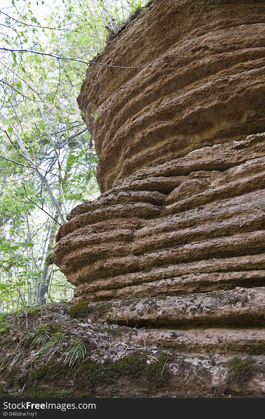 Eroded Cliff Face