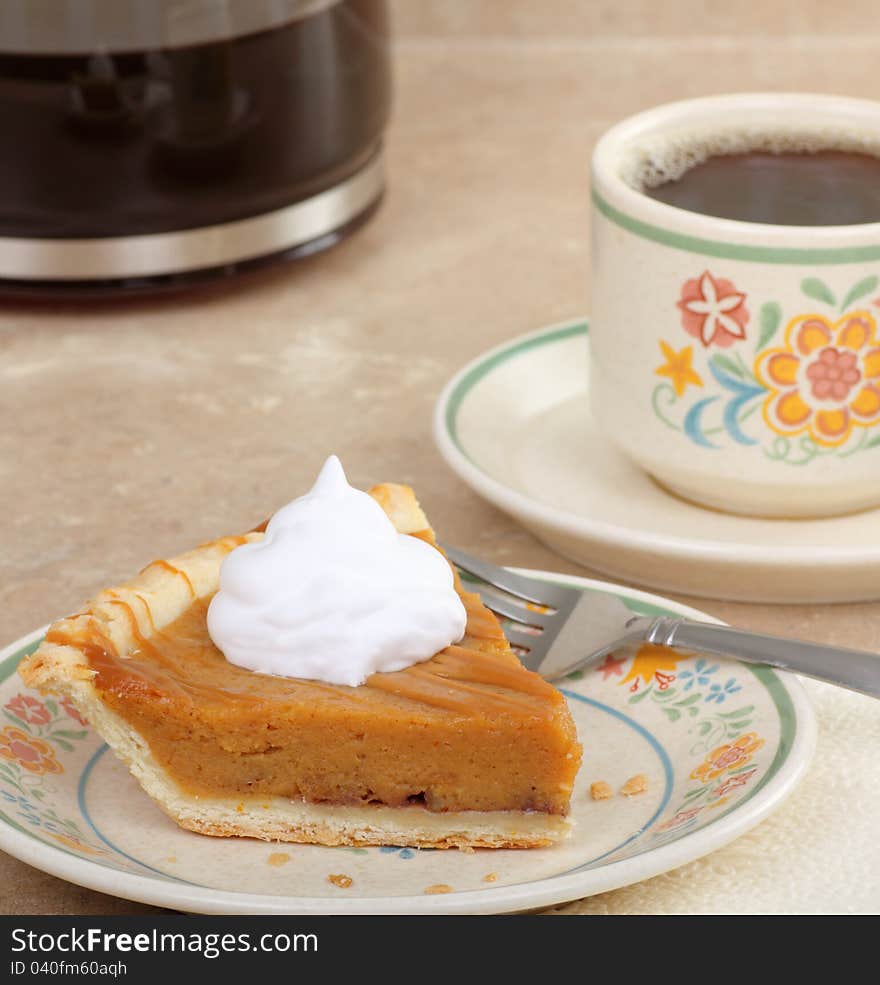 Pumpkin Pie And Coffee