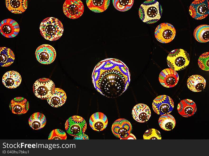 Colourful Lamps