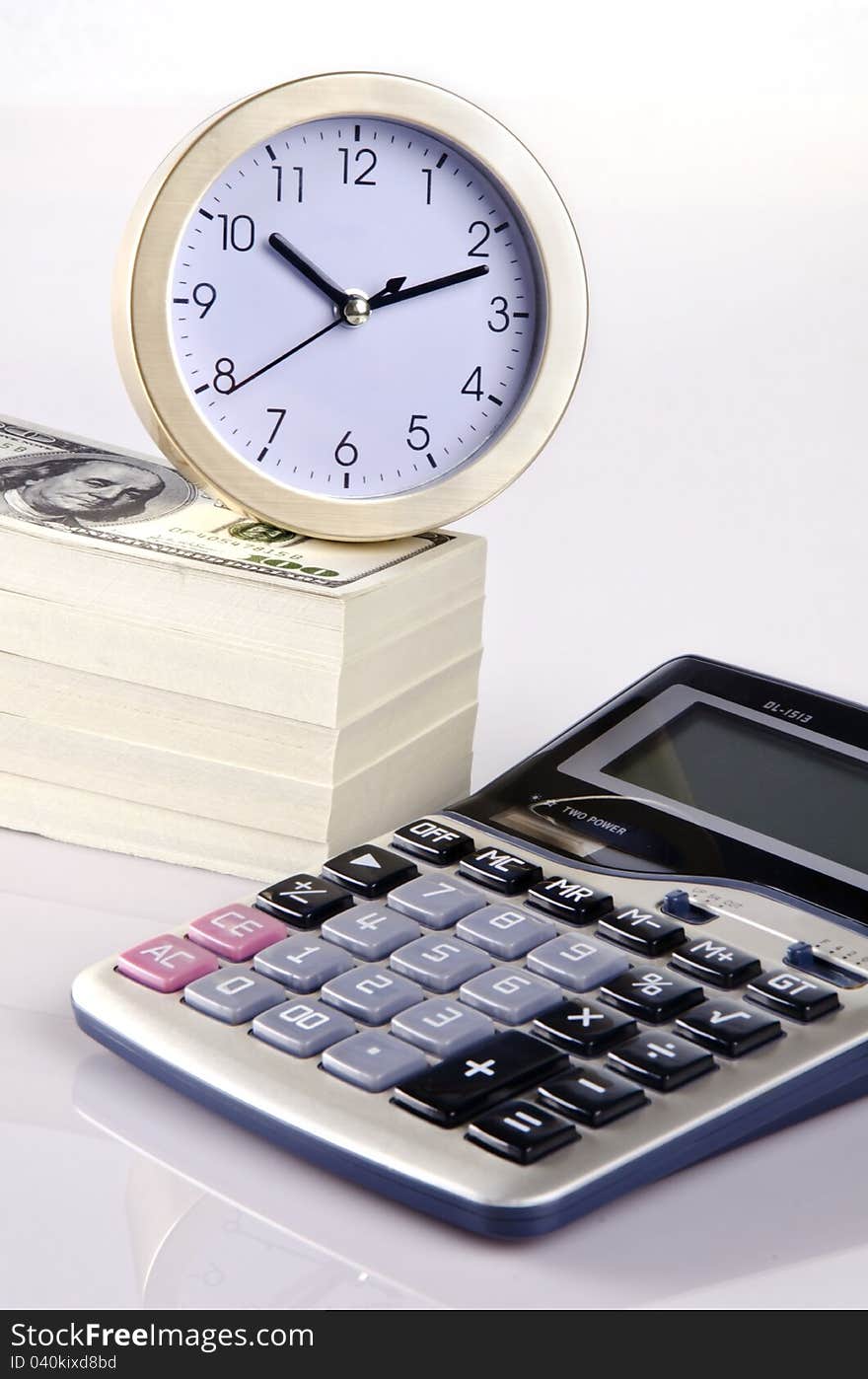 The concept of calculating time and money