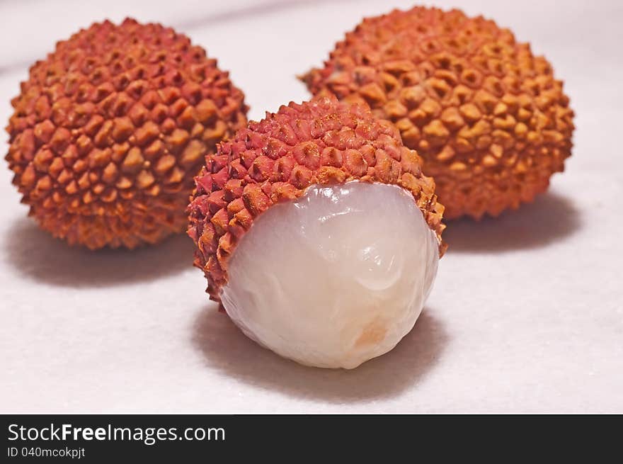 Litschi, exotic fruit of CHina