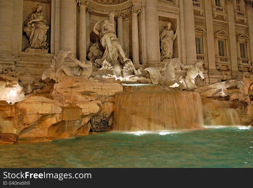 Trevi Fountain in Rome