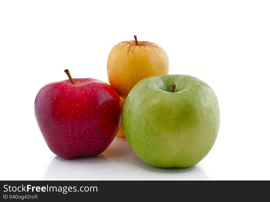 Three apples