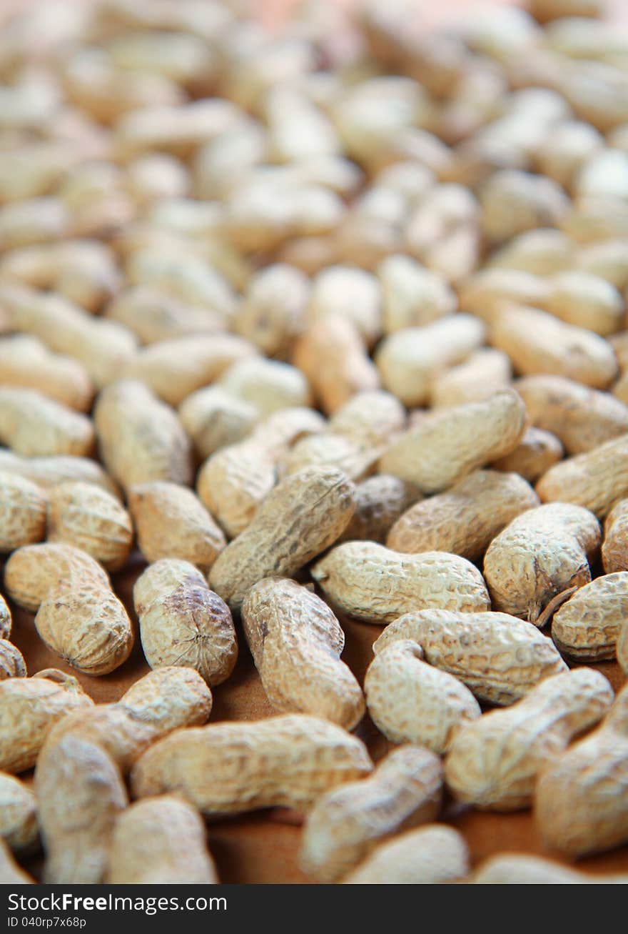 Detail of peanuts