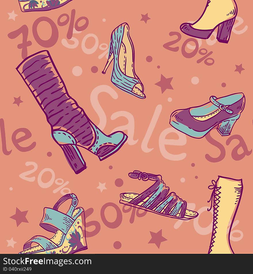 Sale discount shoes seamless texture