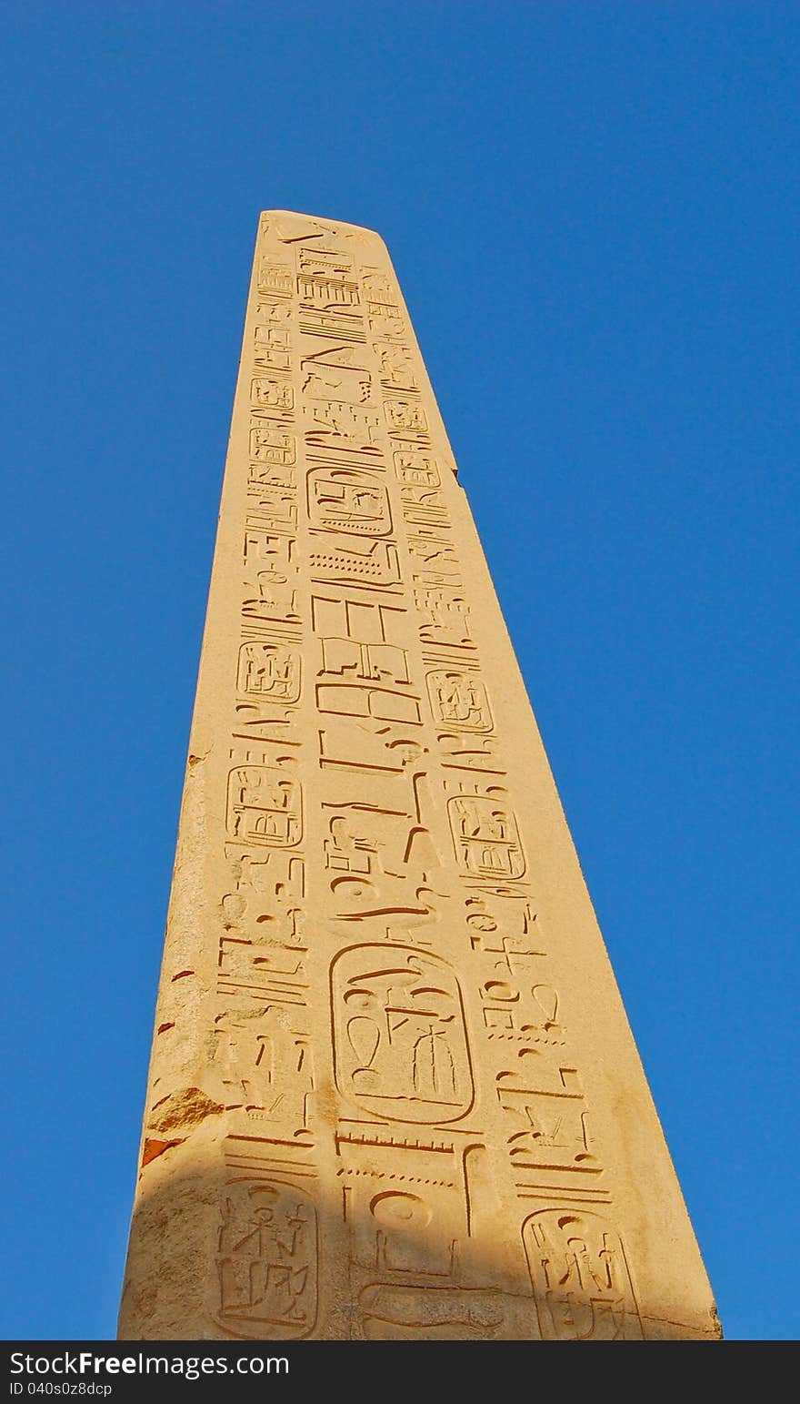 Obelisk in Karnak temple, Egypt