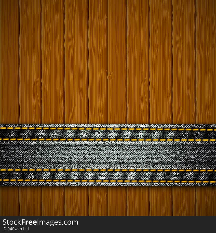 Wooden texture. Vector illustration Eps10