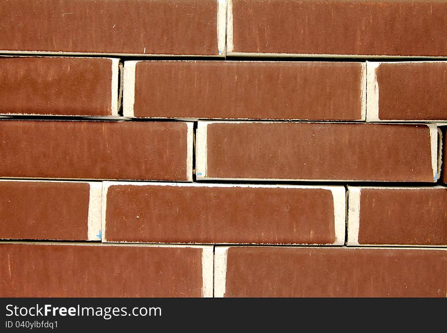 The brickwork of matchboxes