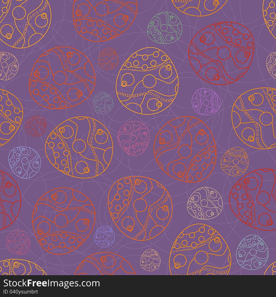 Abstract colorful seamless vector background. Abstract colorful seamless vector background