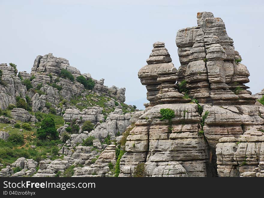 Karstic Landscape