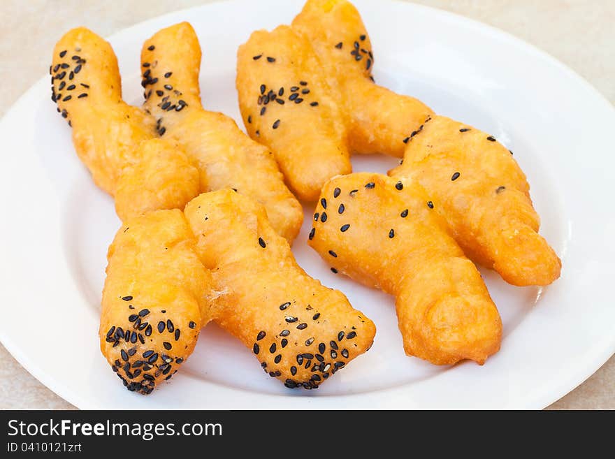 Deep-fried dough-stick