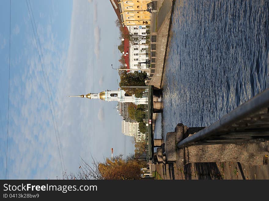 Autumn day in St. Petersburg