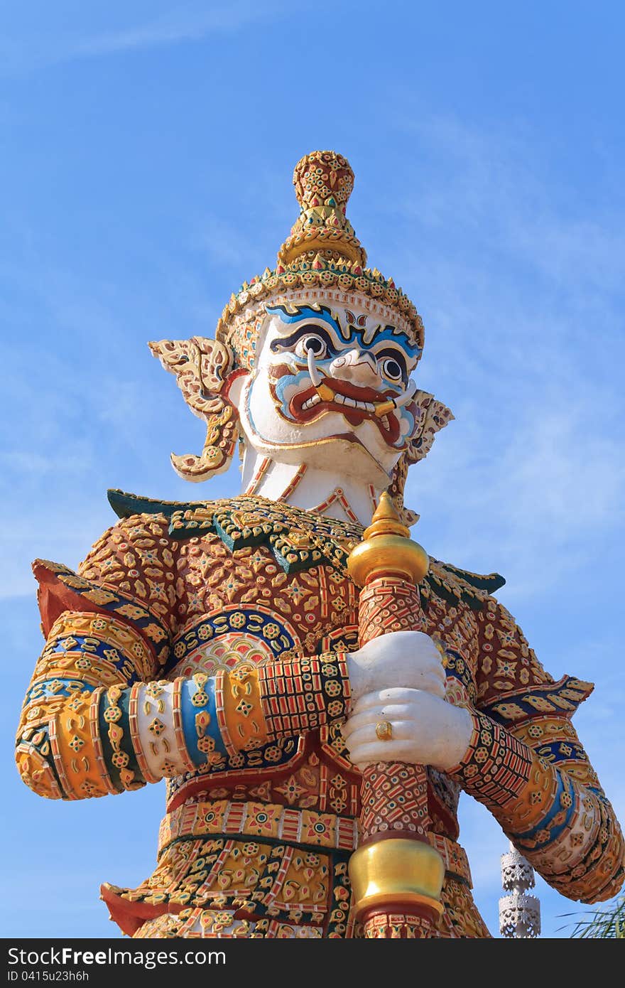 Thai Giant Statue style art in Udonthani ,Thailand. Thai Giant Statue style art in Udonthani ,Thailand.