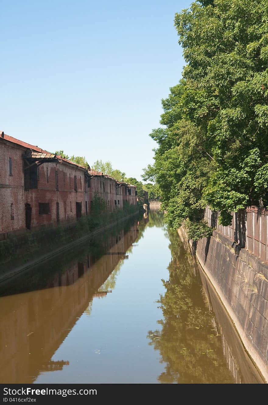 Kronstadt. View Of Bypass Channel