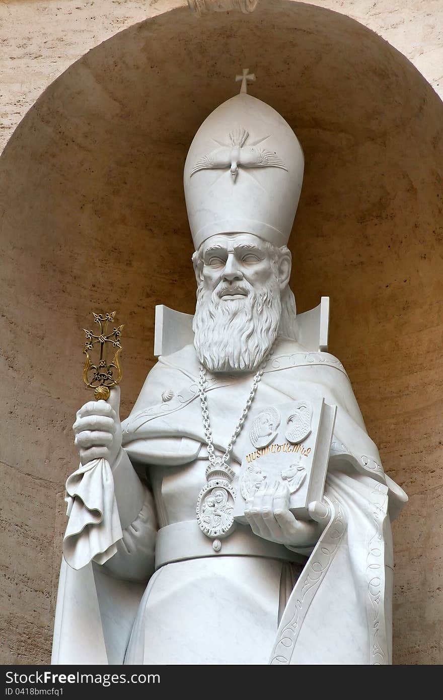 Statue Of S Gregorius Armeniae