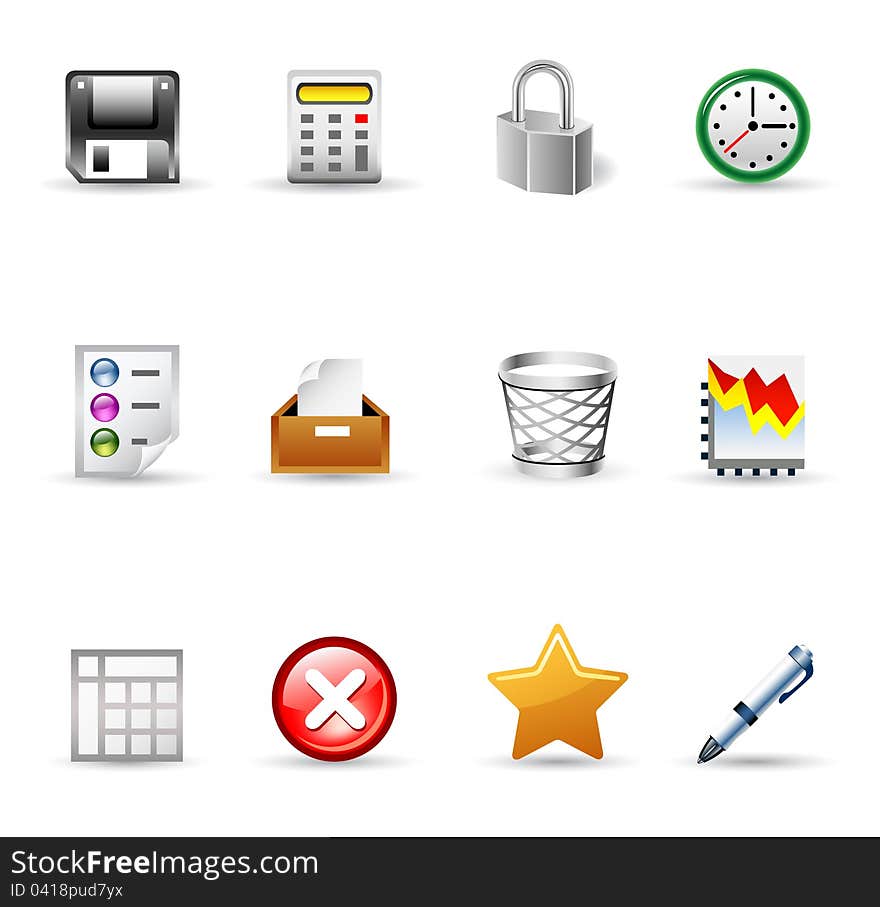 Office icons