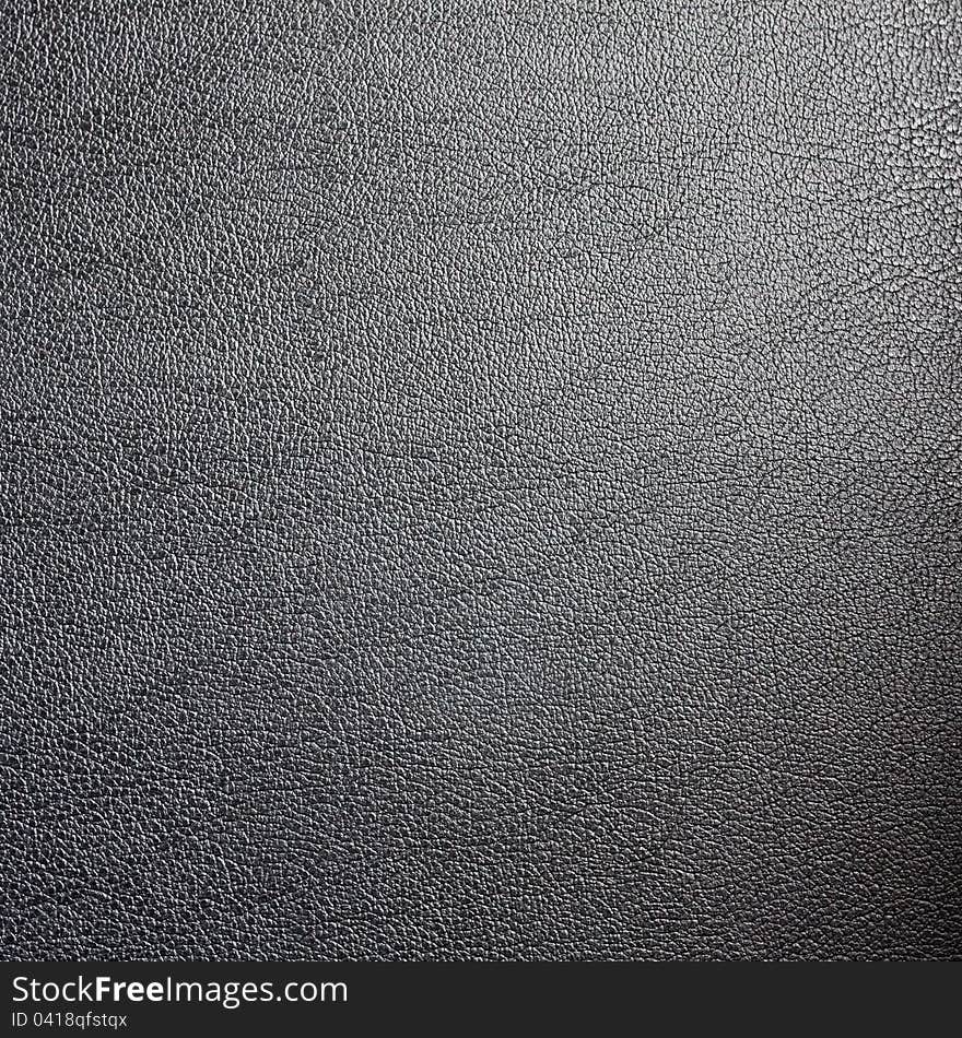 Black leather texture for background. Black leather texture for background