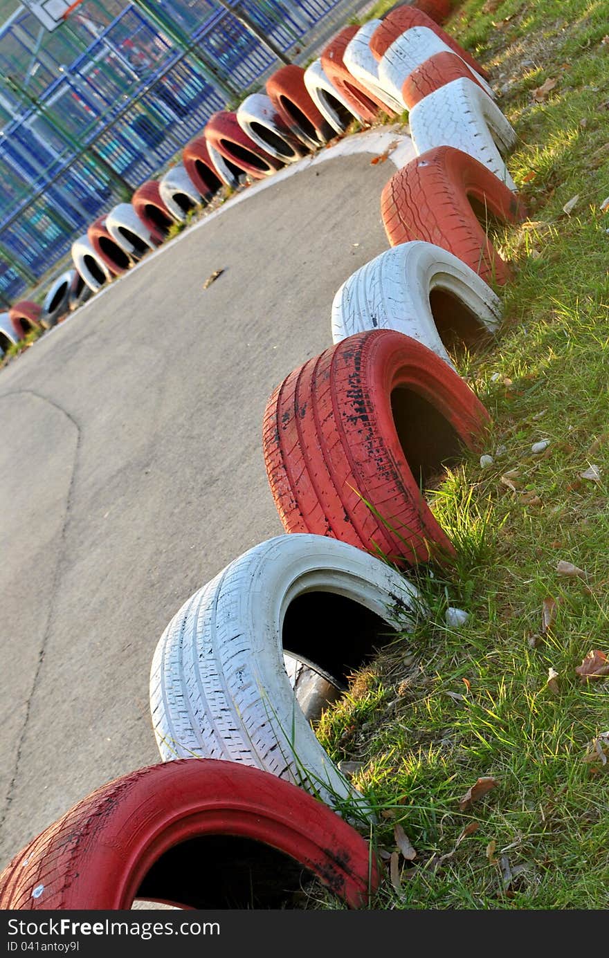 Image of a racing track