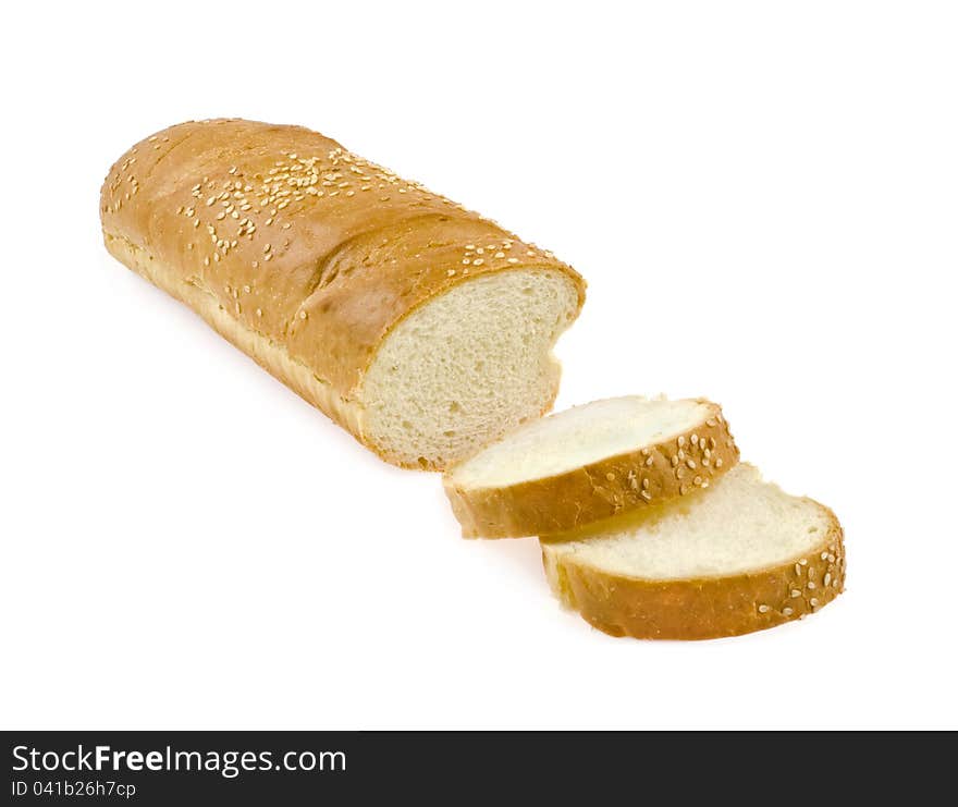 French long loaf with sesame