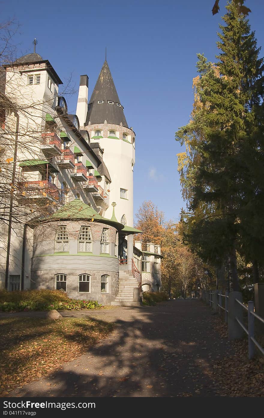 Castle In Imatra, Finland