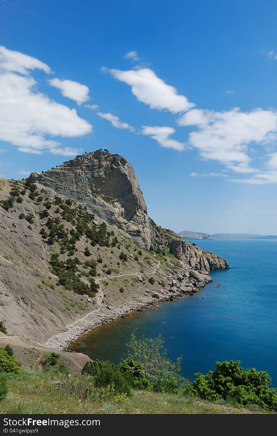 The Crimean Seascape With Cape Hoba-Kaya.