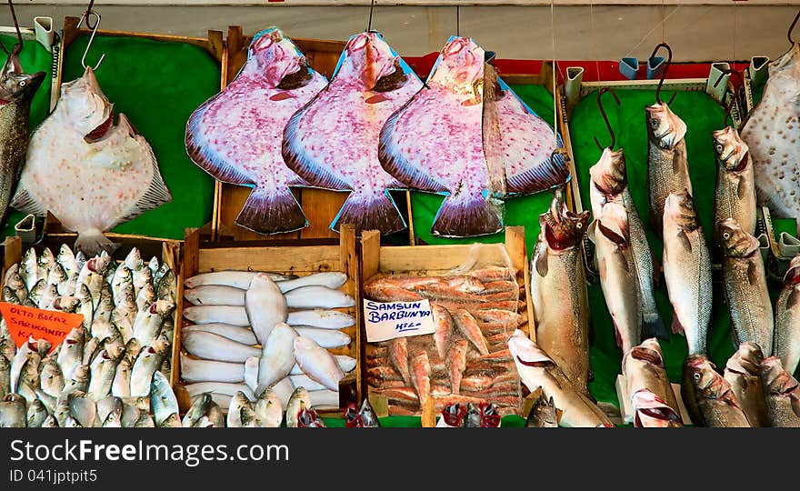 Mediterrien Fish Market, Istanbul