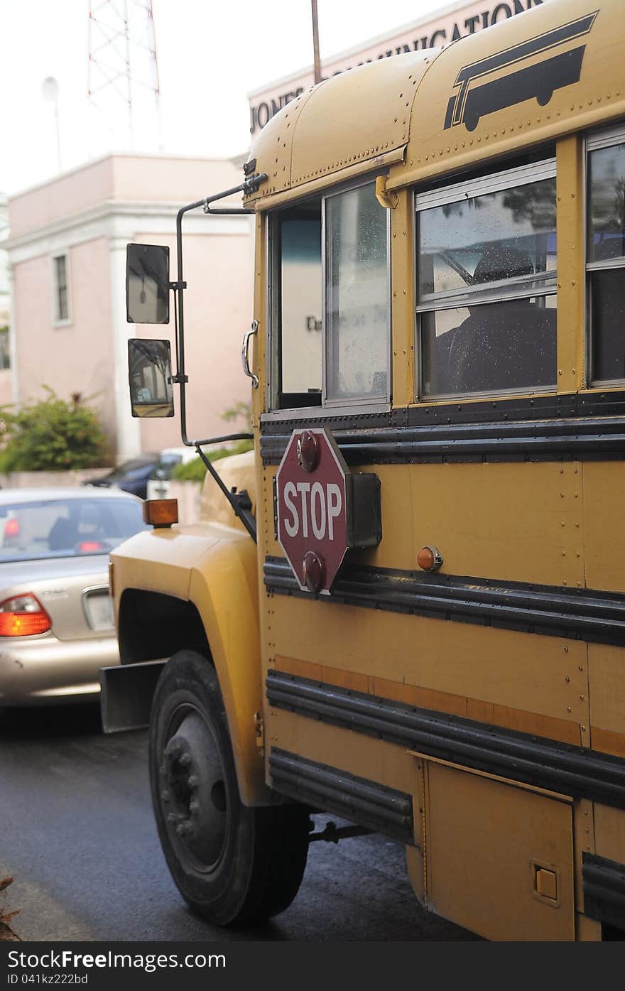 Yellow bus