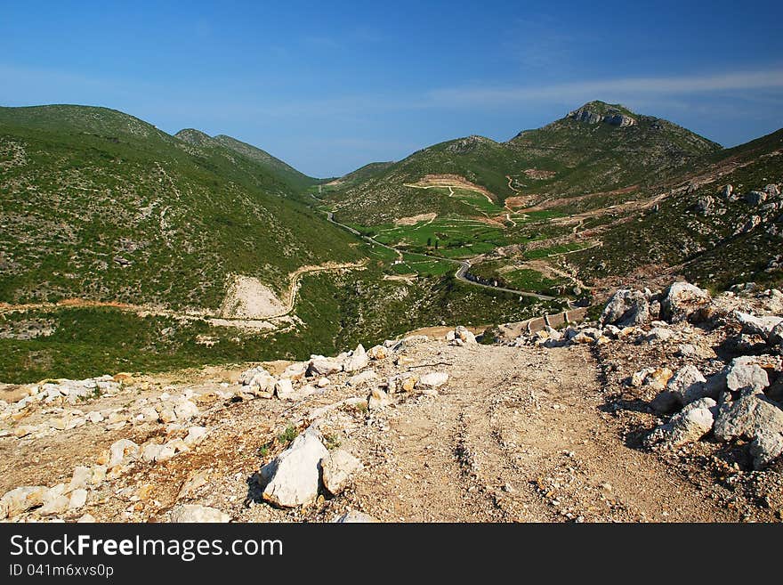 Landscape On Peljesac