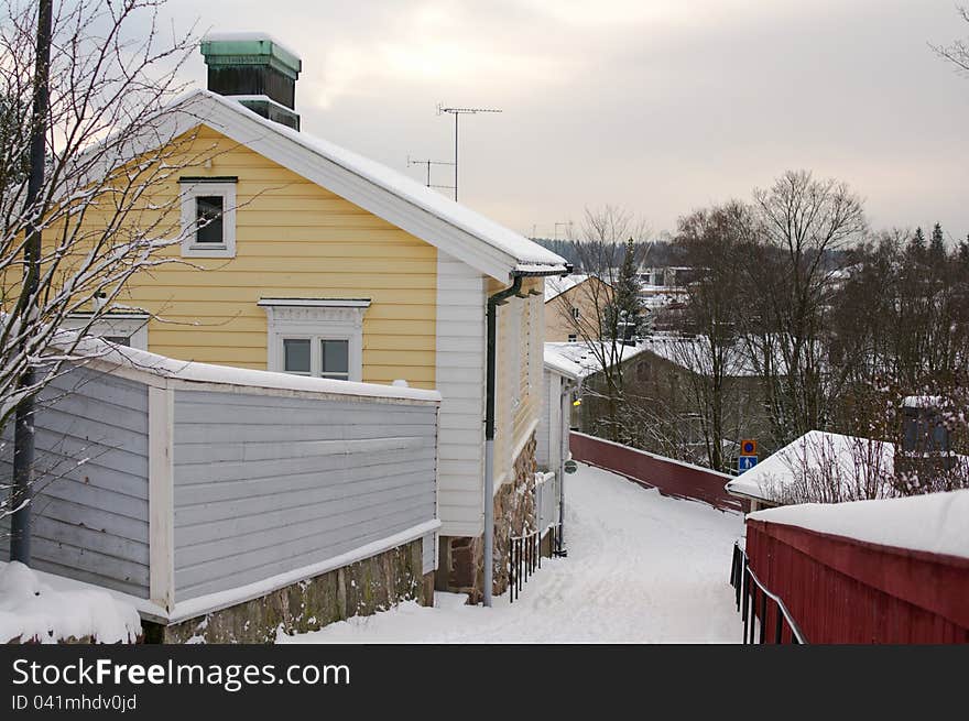 Wooden houses of Porvoo