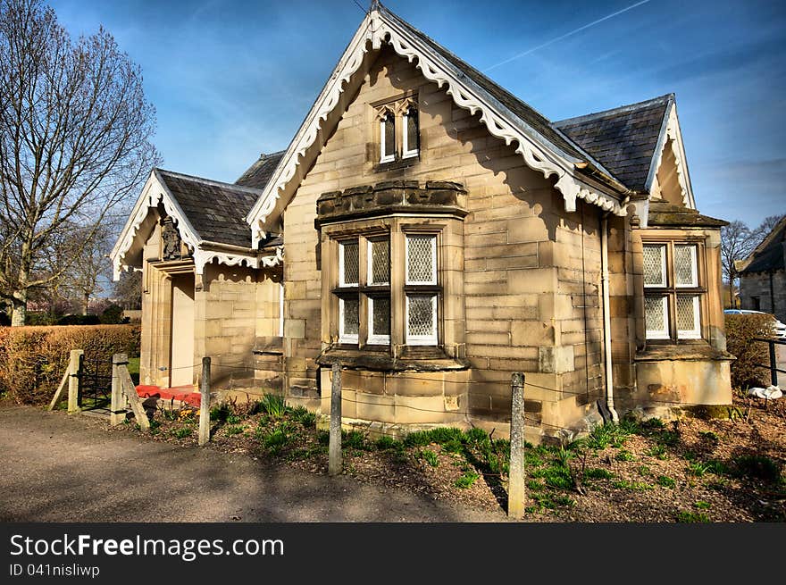 A little scottish house in HDR. A little scottish house in HDR