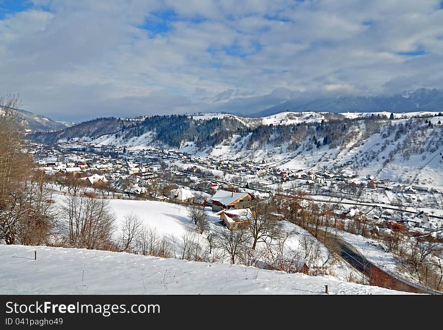 Snowy landscape