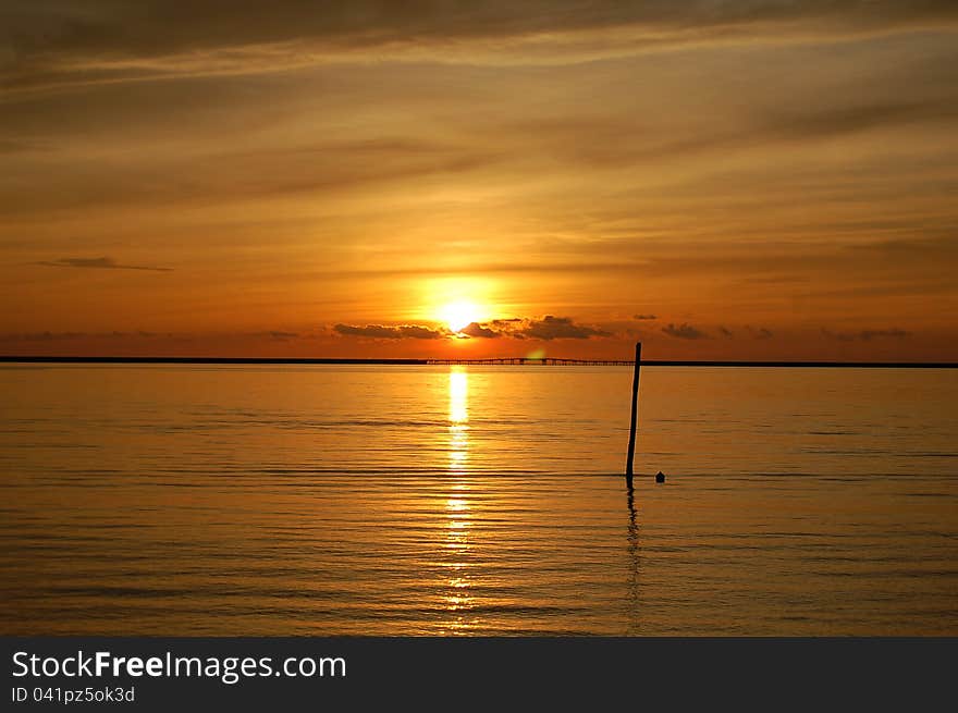 Tropical Beach Sunset