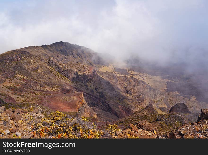 Haleakala Volcano and Crater Maui Hawaii