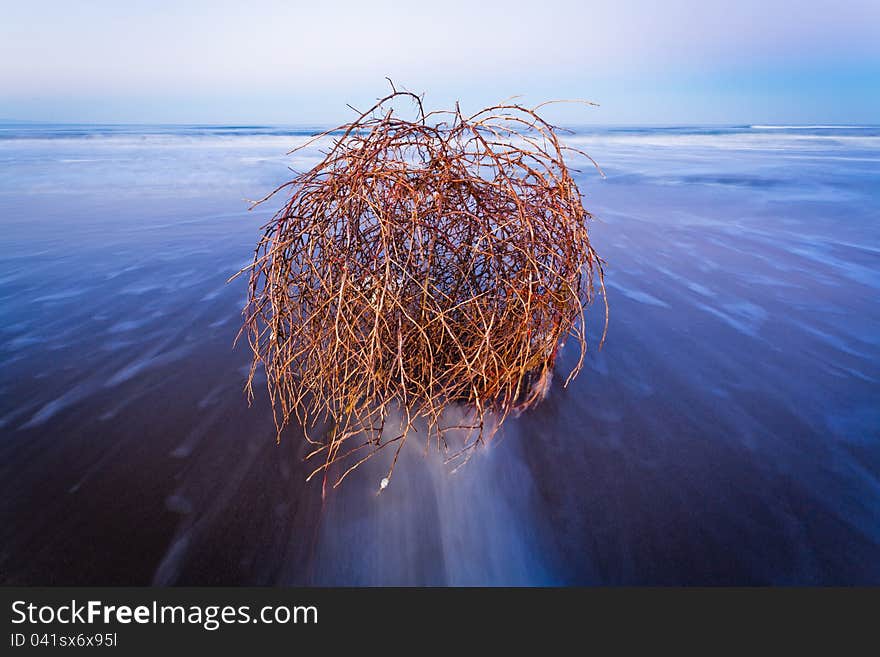 Long exposure to sea