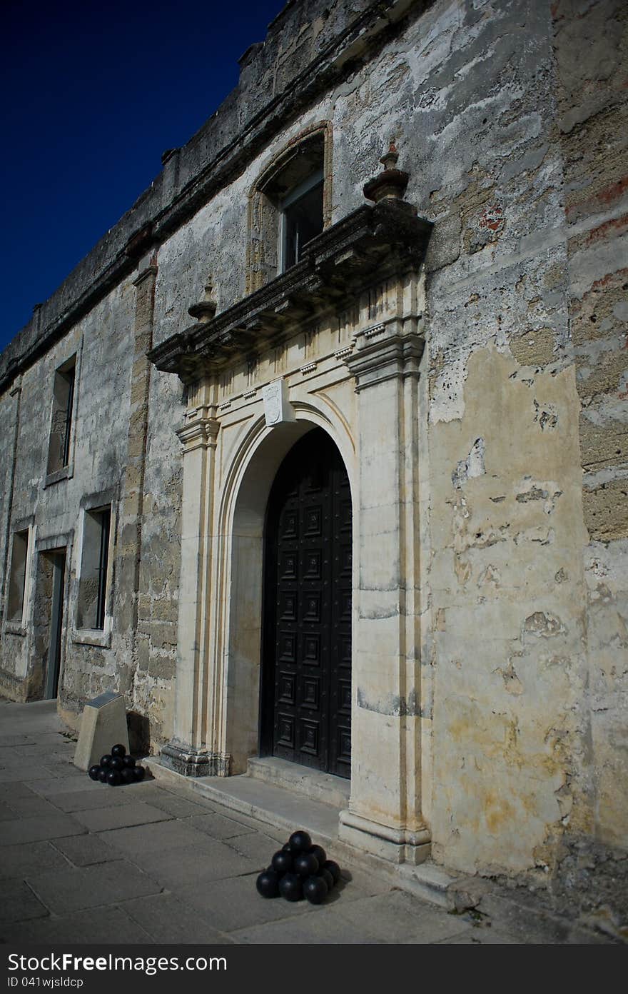 Castillo de San Marco in St Augustine, Florida