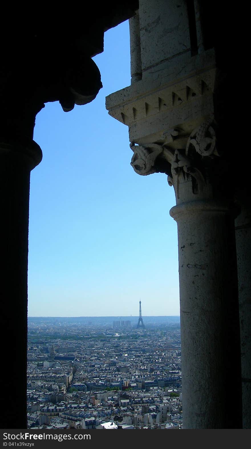 Paris Aerial View From Sacre Coeure