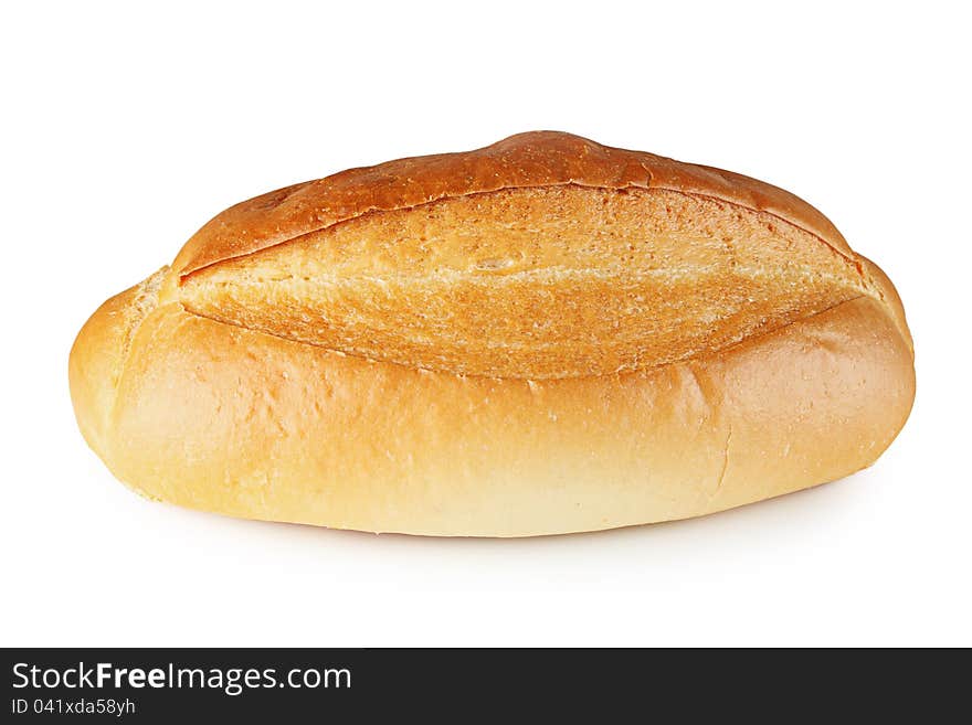 Bread on white background. Bread on white background.