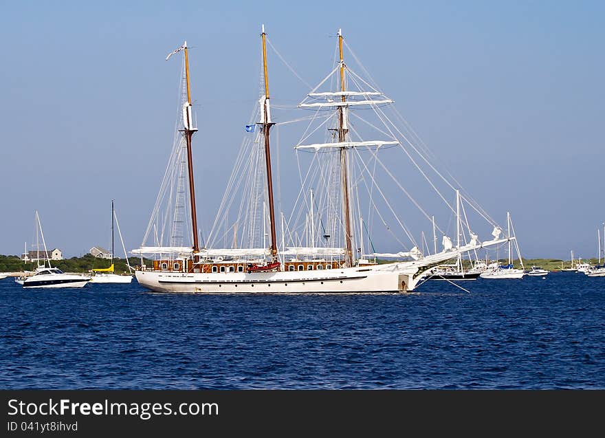 Three Mast Schooner