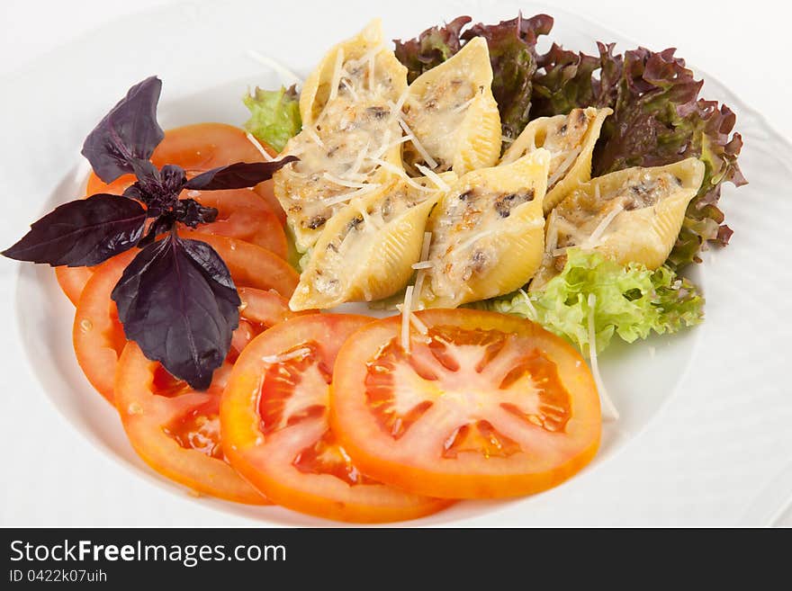 Pasta with vegetables