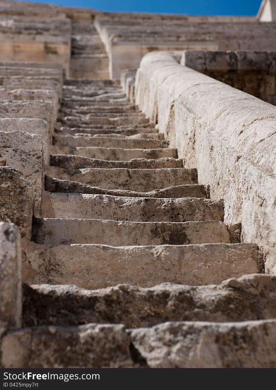 Steps of a Historic Open Air Theaterrn. Steps of a Historic Open Air Theaterrn