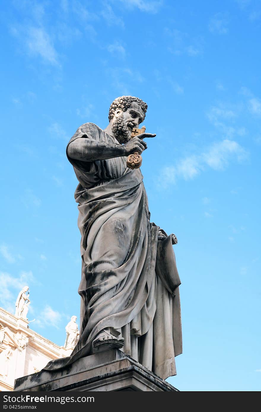 Statue of Saint Peter,Vatican