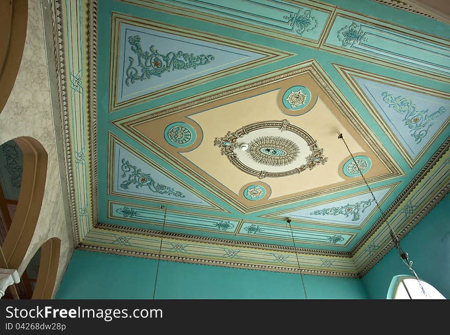 Clasical handcraft ceiling fresco