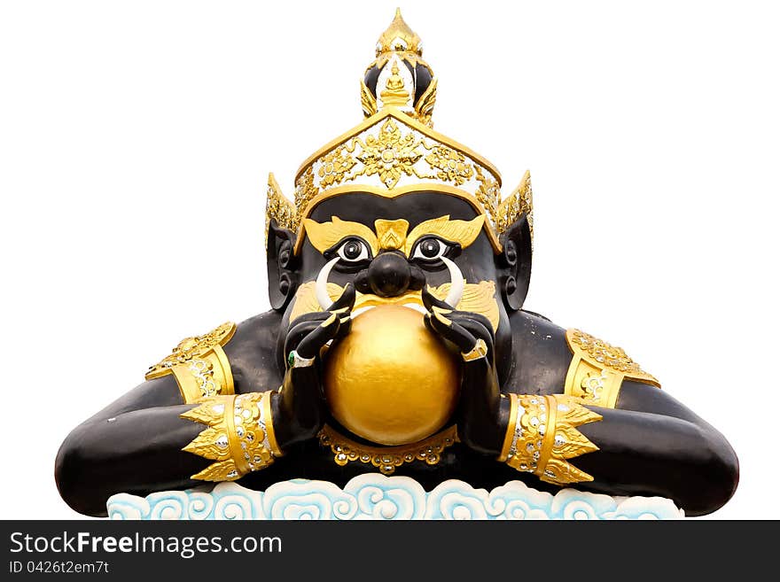 Rahu with Monday as the beliefs and worship of the Thai people since ancient times.