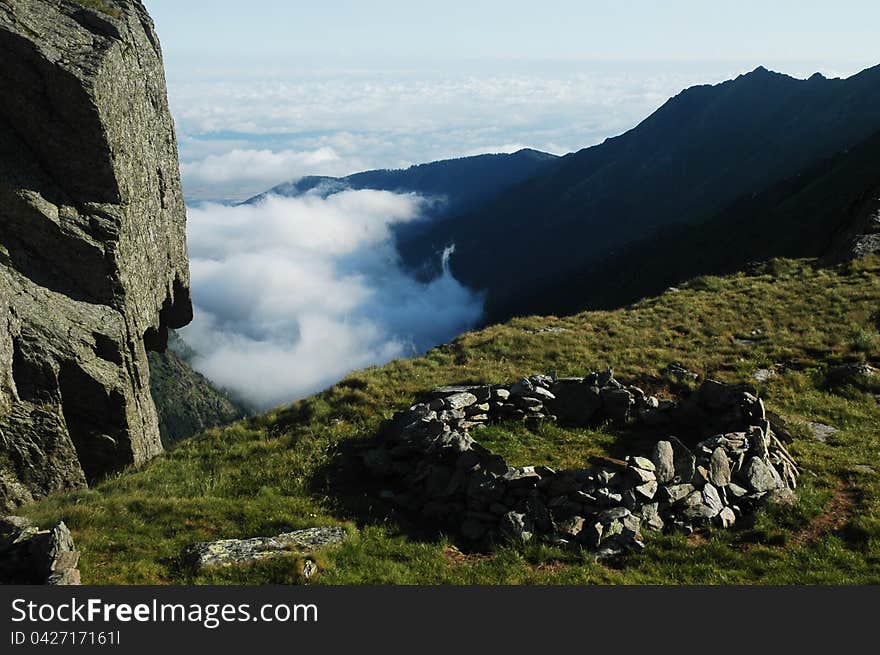 Fagaras mountains, Carpathians, Romania